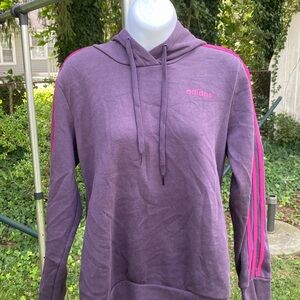 Adidas Women's Purple Hoodie